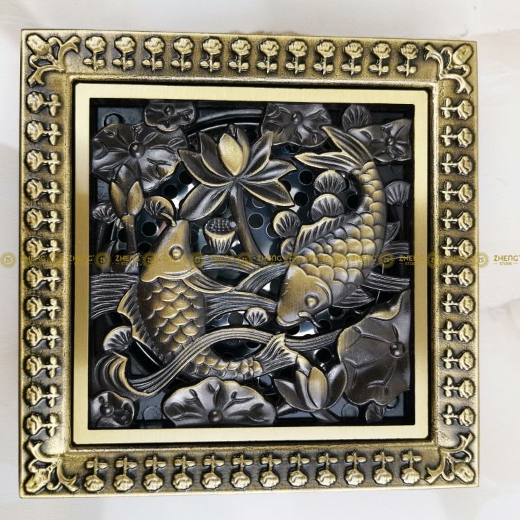 Obrázek k výrobku 2333 - Hluboký kanálek Antique 12x12 Ornament netopýr 1-35-HJ8502S-09