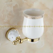 Obrázek k výrobku 1862 - Držák keramické sklenice na WC štětku Bílý