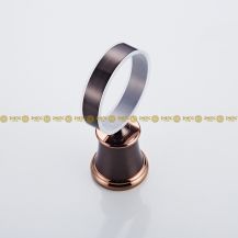 Obrázek k výrobku 2216 - Držák keramické sklenice na WC štětku růžový zlatý 2-51KVDrR-5509