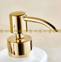 Obrázek k výrobku 3082 - Držák skleněného dávkovače mýdla zlatý 2-112-5218