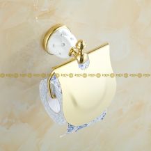Obrázek k výrobku 3122 - Držák toaletního papíru bílý se zirkony 2-68-5208