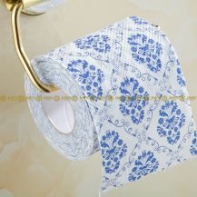 Obrázek k výrobku 3122 - Držák toaletního papíru bílý se zirkony 2-68-5208