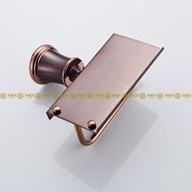 Obrázek k výrobku 2218 - Držák toaletního papíru s podložkou růžový zlatý 2-53KVDrR-5525