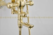 Obrázek k výrobku 2098 - Sprchový set tradiční zlatý 3-14-WF-18049