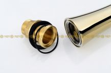 Obrázek k výrobku 2158 - Umyvadlová baterie zlatá se zirkonem vysoká 3-46BUZ-WF-18056K